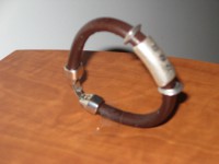 pulseira cabedal ..